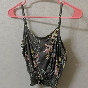 Flower Patterned Tank Top